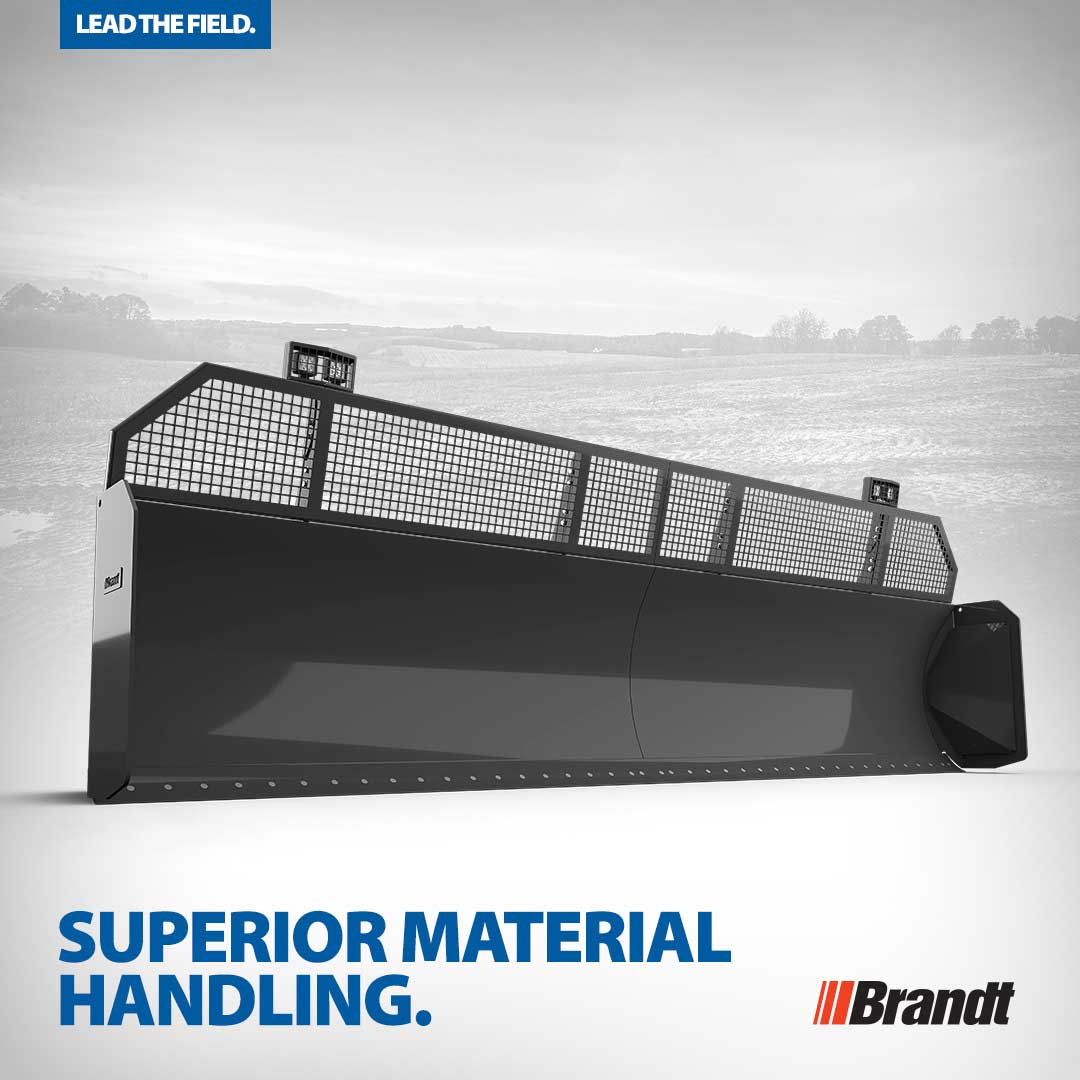 Brandt Agricultural Ag Blade for articulated four wheel drive tractors