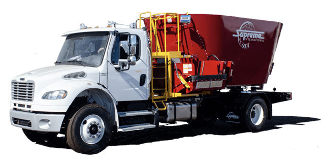 Supreme 600T Truck Mount Feed Mixer