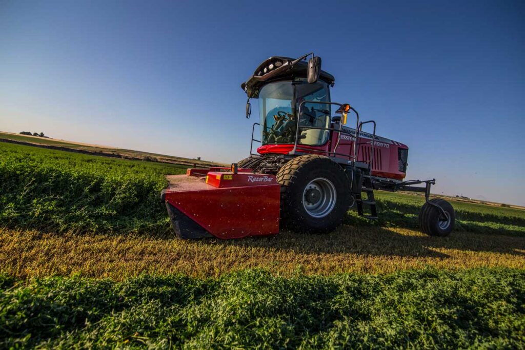 Massey Ferguson WR9900 windrower 9300 series disc header