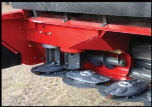 Massey Ferguson WR9900 windrower 9300 series cutterbar