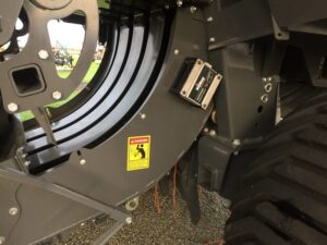 Harvest tec microwave moisture sensor for big square baler applicators