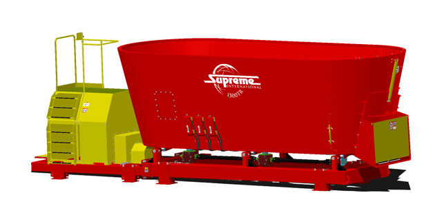 Supreme triple auger stationary feed processors
