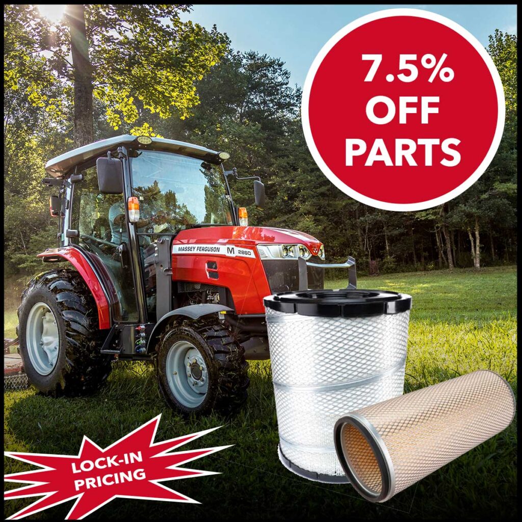 AGCO Genuine Care parts program get 7.5% savings on parts and lock-in your prices