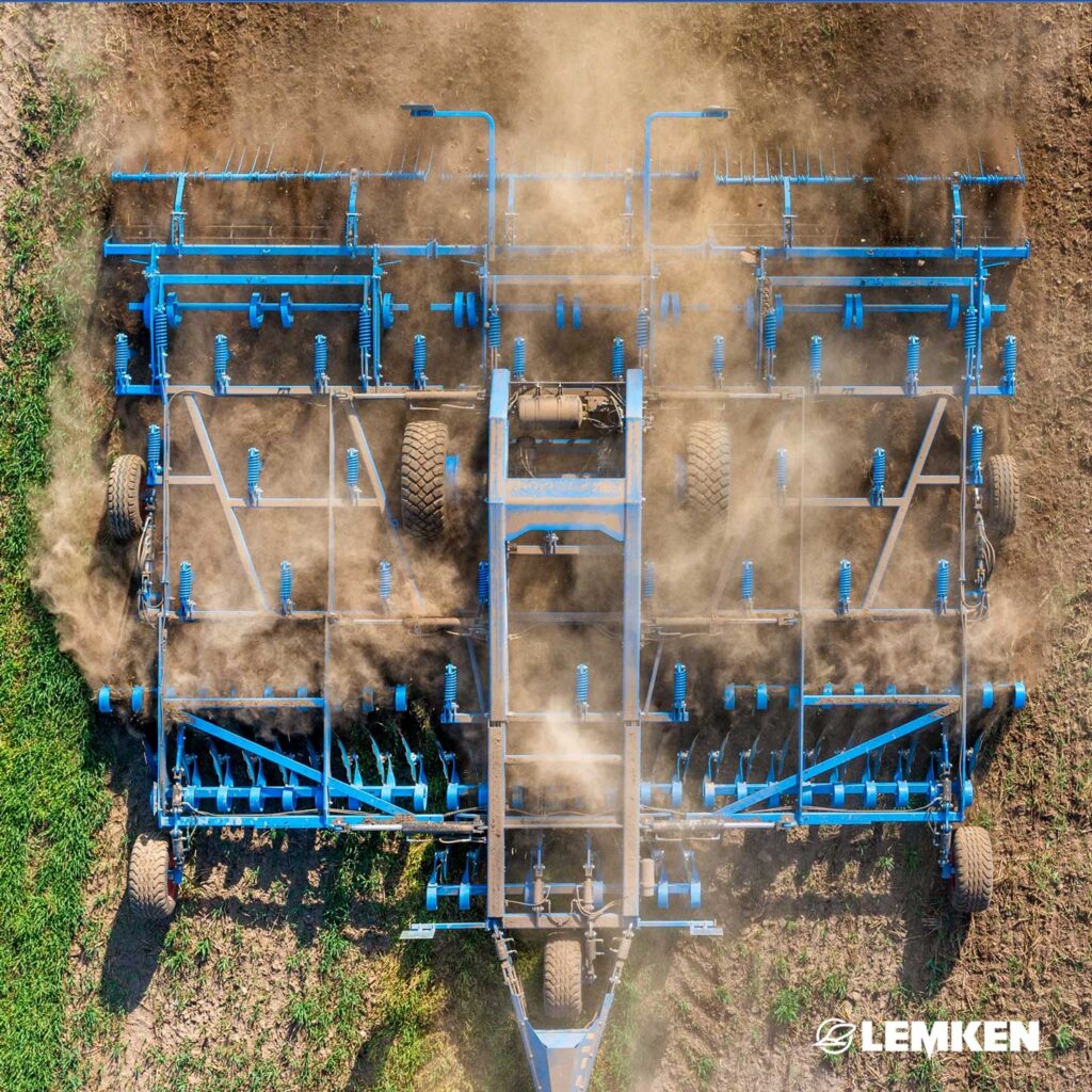 Lemken Koralin 9 image from above