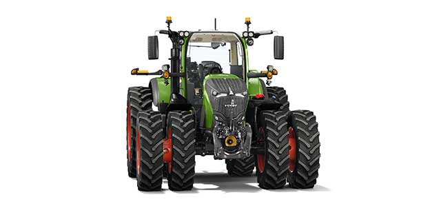 Fendt 700 gen 7 series tractor with dual tires front and back