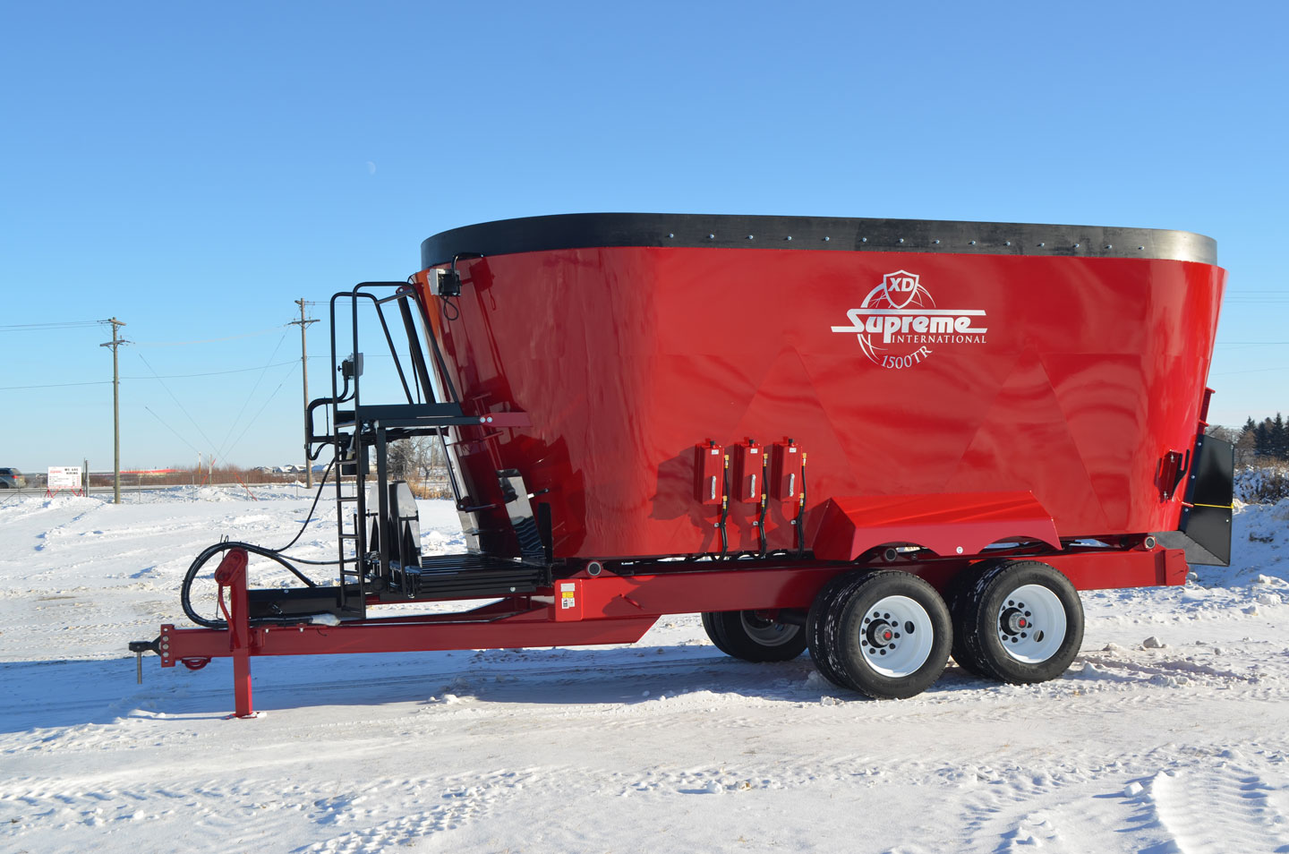 Supreme 1500TR "XD" feed mixer