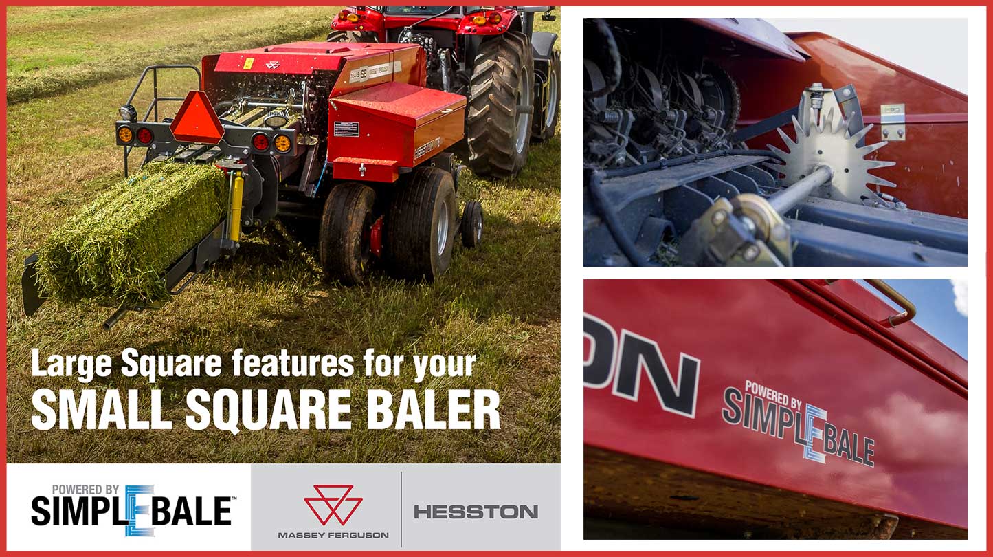 simpleebale massey ferguson 1840 and 1844s baler retrofit kit