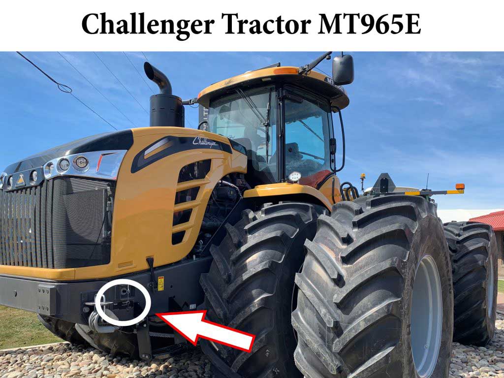 serial number location for challenger mt965