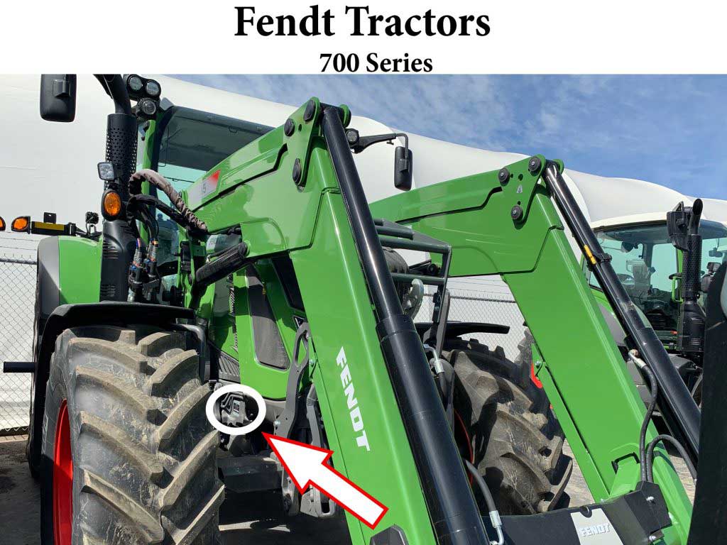 serial number location for fendt 700 series