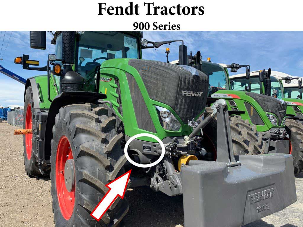 serial number location for fendt 900 series