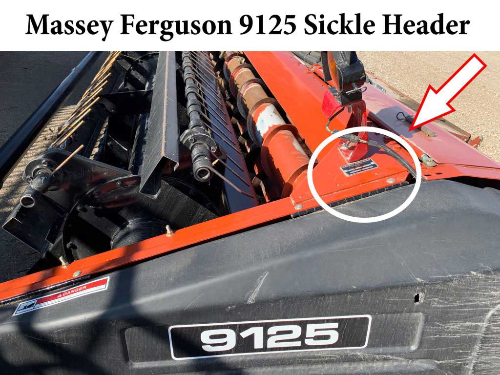 serial number location for massey ferguson sickle headers