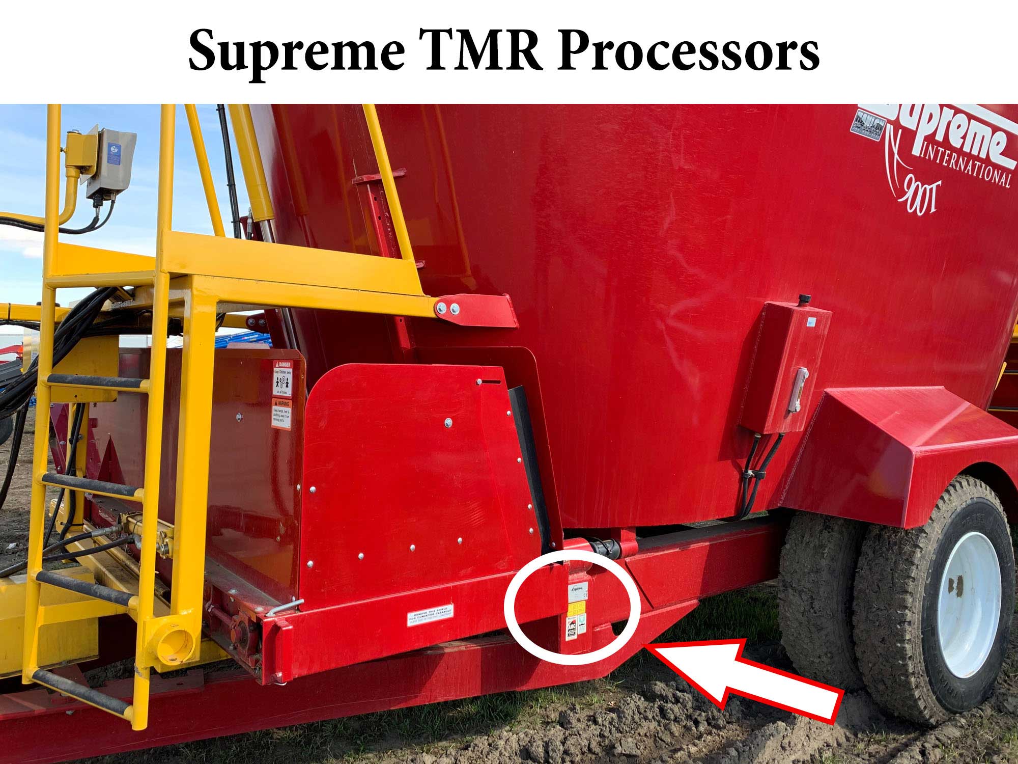 serial number location for supreme pull type mixer