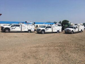 Hanlon service trucks