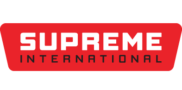 Supreme International logo representing high-performance feed mixers and TMR equipment available at Hanlon Ag Centre, a farm equipment dealer in southern Alberta.