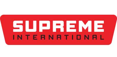 Supreme International logo representing high-performance feed mixers and TMR equipment available at Hanlon Ag Centre, a farm equipment dealer in southern Alberta.