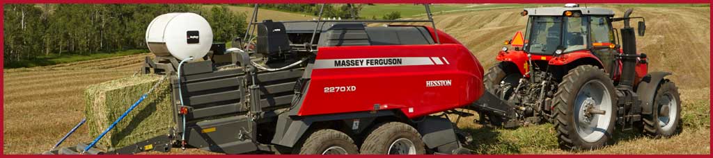 hayboss preservative applicator on 2270xd baler