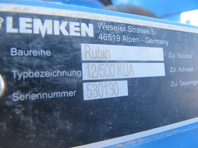 2024 Lemken RUBIN 12/500KUA